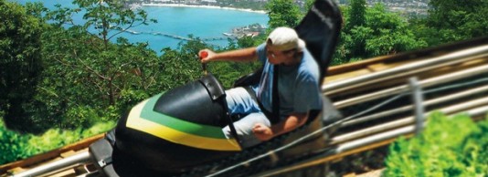 Dunn’s River Falls, Sky Explorer, Bobsled Ride & River Tubing Excursions